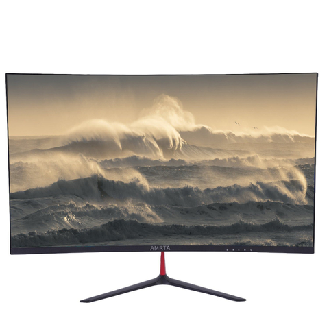 Good Quality Frmeless Curved 24" 27" LCD LED Monitor 144Hz PC Monitor Computer Desktop Monitor