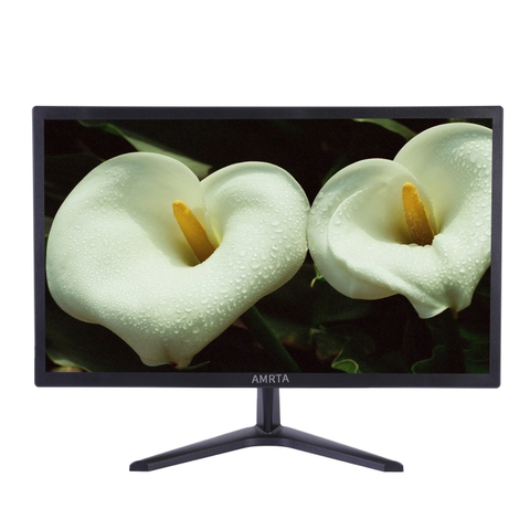 19.5 21.5 Inch VGA HDMI Mount Desktop Computer LCD Screen LED PC Monitor