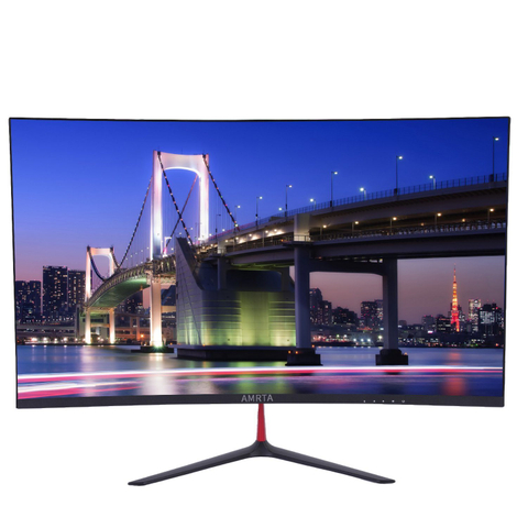 OEM 27 32 Inch 144Hz 4K PC HD LED Desktop Gamer Computer Display Full Curved Slim LCD Monitors Gaming