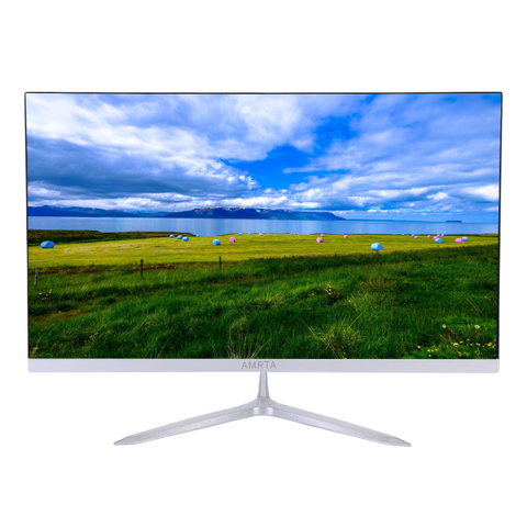 OEM High Brightness IPS LCD LED Computer 24 Inch PC Monitor White