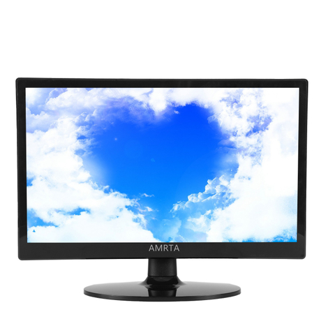 Popular 15.4 Inch Monitor LED Desktop PC Flat Screen LCD Computer Office Video Display