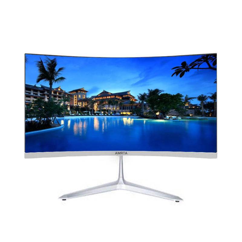 Hopestar Hot Selling 24 Inch Full High-Definition Curved Monitor 75Hz 1080P LED Gaming Monitor