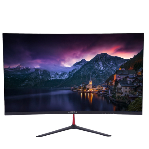 Factory Distribute 27 Inch High Quality Frameless Curved 4K LED PC Computer Monitor Desktop