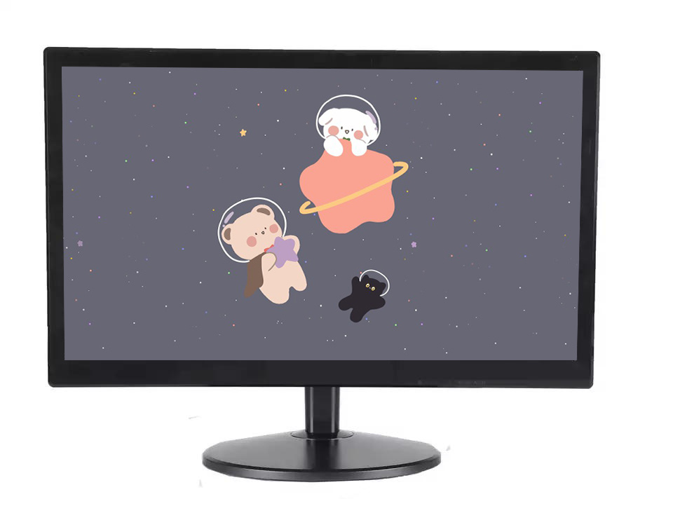 15.4" Inch Computer Display LCD LED Screen Monitor