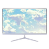 White Color 22/21.5 Inch Frameless IPS Monitor