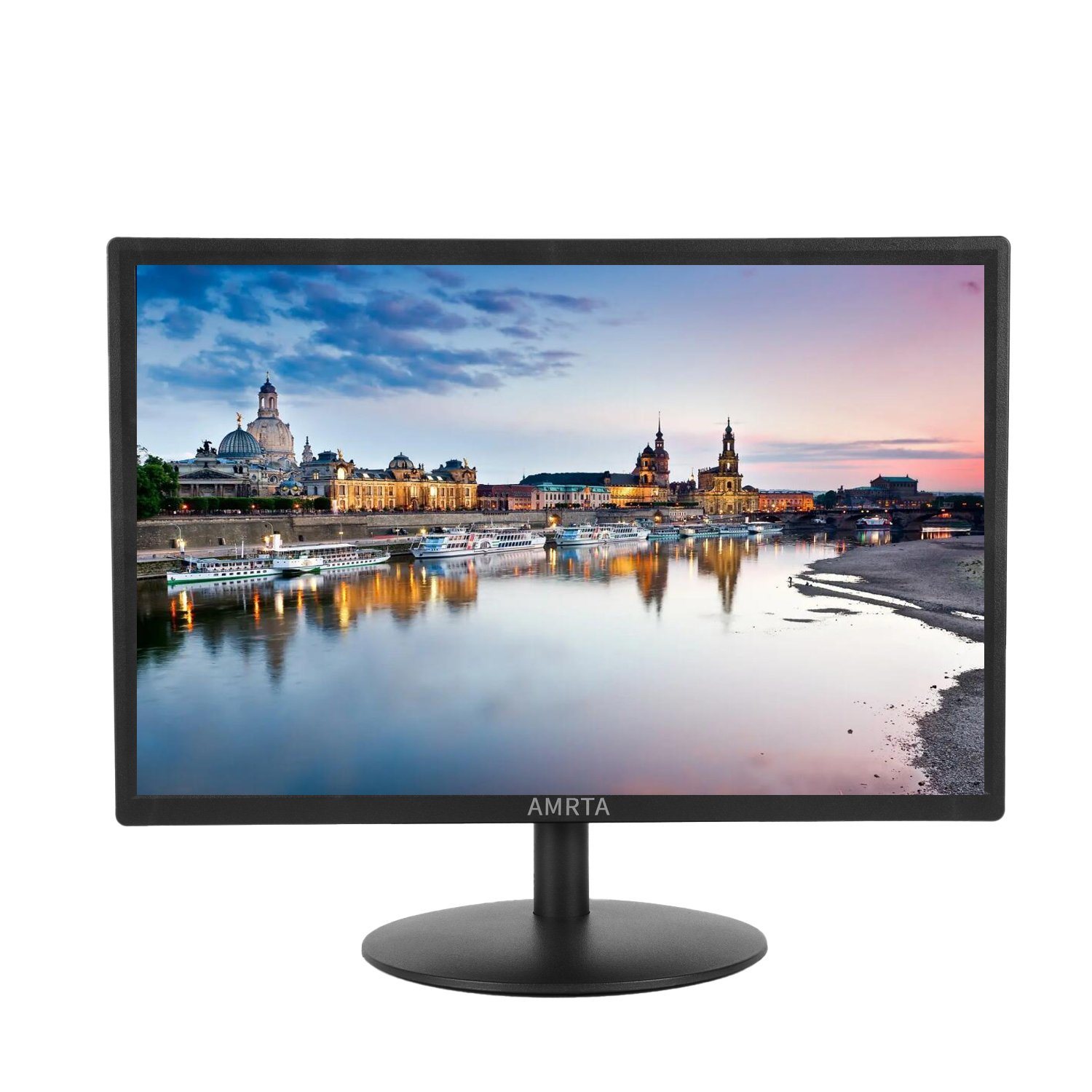 Slim 19 Inch LED Computer Monitor with HDMI and VGA