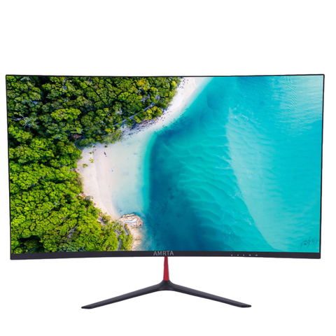 Cheap Price 27 Inch Frameless Curved Display Screen IPS/Va LED Desktop PC 22/24 Inch LCD Gaming Computer Monitor with HD Port