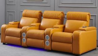 Good Sale Living Room Leather Sofa Home Furniture