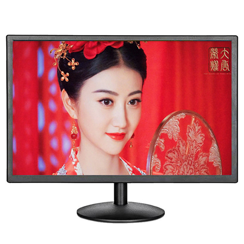 Wholesale LED PC Monitor 20 24 Inch Cheap Price Desktop HD Computer Monitors VGA+HDMI