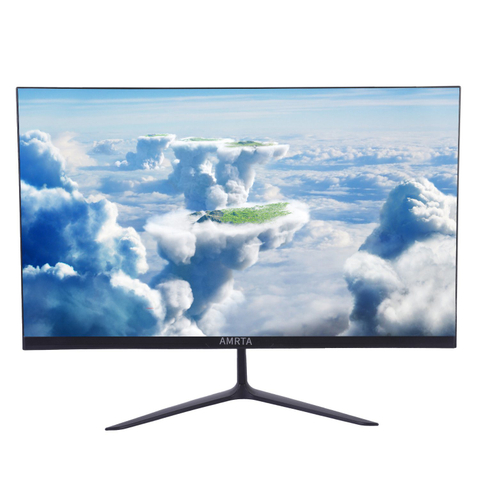 23.8 27 32 Inch IPS FHD Slim Metal Stand Office Monitor HDMI+VGA+DC