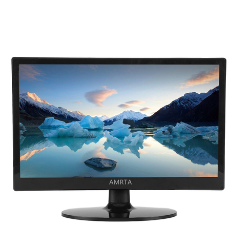 LED PC Monitor 15.4 Inch Home Office Commercial 1920X1080 Desktop LCD HD PC Computer Monitors