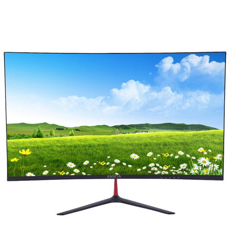 New Slim 24 27 32 Inch Framless Curved 1080P Full HD 2K 4K Gaming Desktop PC Display IPS LED Computer Screen LCD Monitor