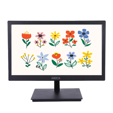 HD 18.5" LED Monitor with HDMI and VGA