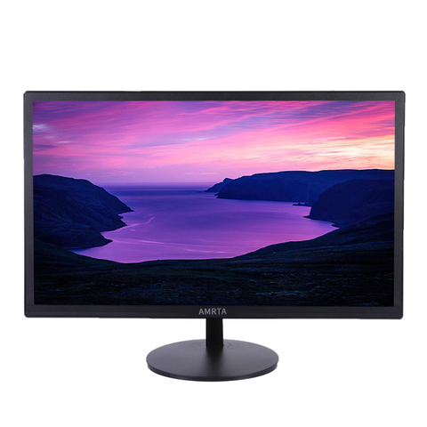 Wholesale Custom 21.5 21 Inch OEM New VGA Display Screen Full HD 75Hz Va LED Computer Monitors PC Desktop