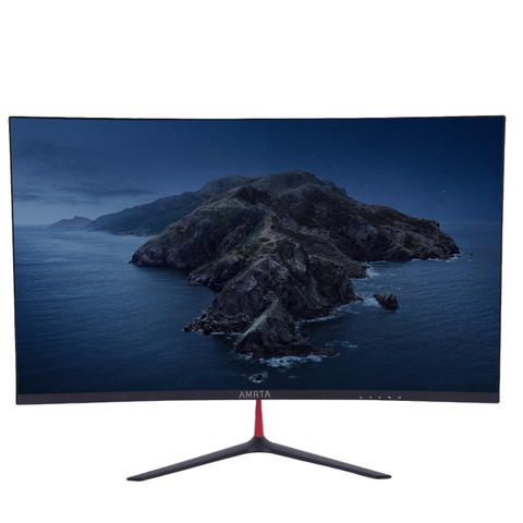 Factory Wholesale FHD Resolution 27 Inch Curved LCD PC Gaming Monitor 4K LED Desktop Computer Monitor