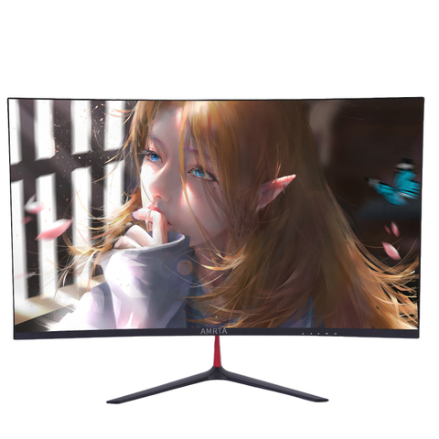 OEM 27 Inch 32 Inch 144Hz 4K PC HD LED Desktop Computer Display Full Curved Slim LCD Monitors Gaming