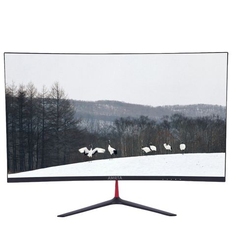 Wholesale High Quality Cheap Price 27 Inch Frameless Curved LED Monitor with VGA and HDMI