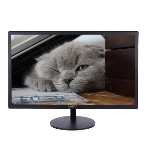23 Inches Indoor Display IPS Screen Computer LED LCD VGA Monitor